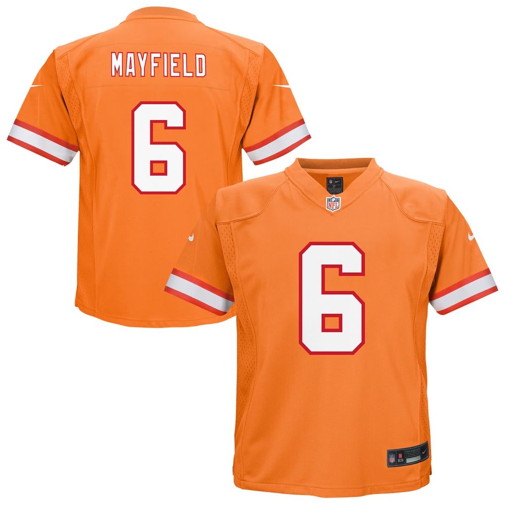 Toddler Tampa Bay Buccaneers Baker Mayfield Nike Orange Alternate Game Jersey - Image 2