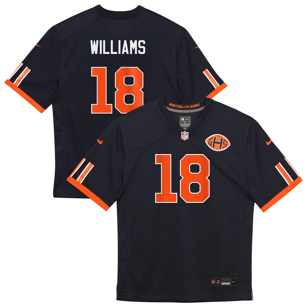 Toddler Chicago Bears Caleb Williams Nike Navy 2026 Rivalries Collection Game Jersey - Image 1