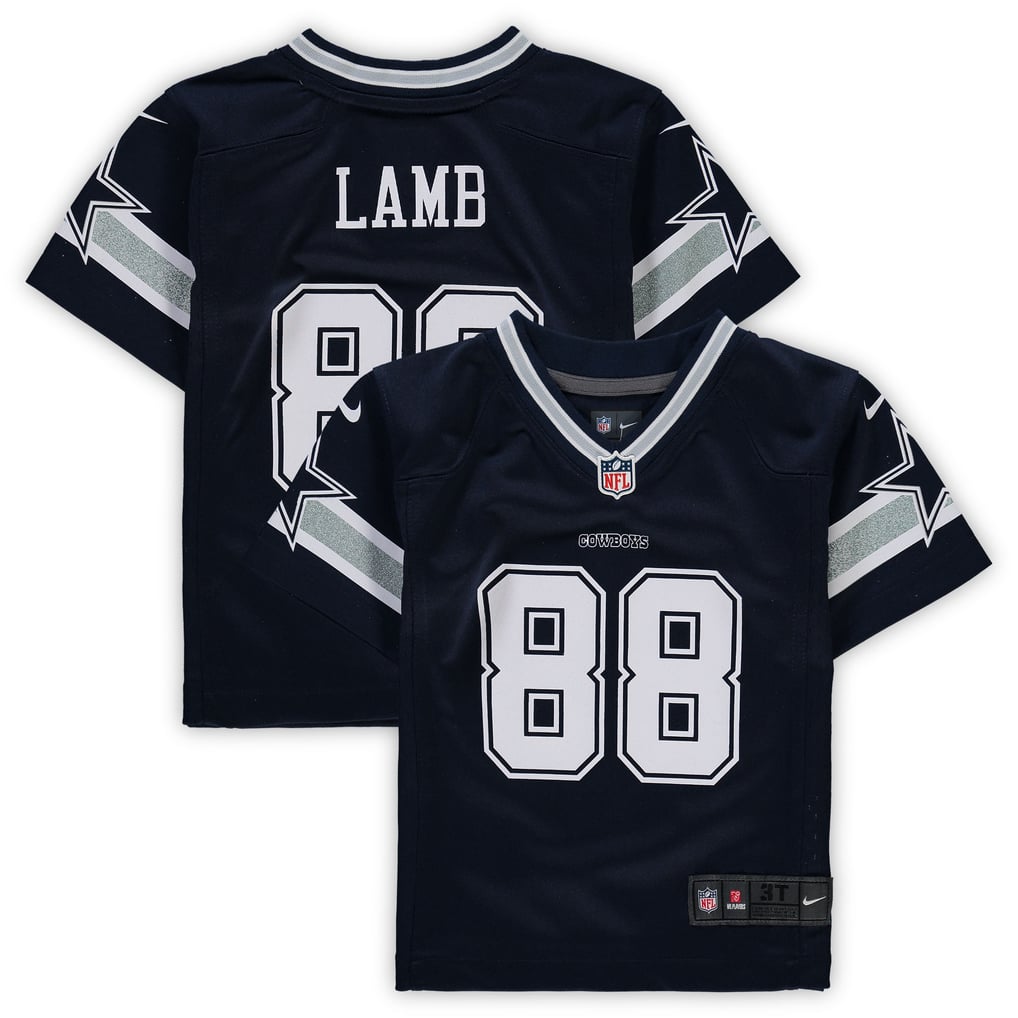 Toddler Dallas Cowboys CeeDee Lamb Nike Navy Player Game Jersey - Image 1