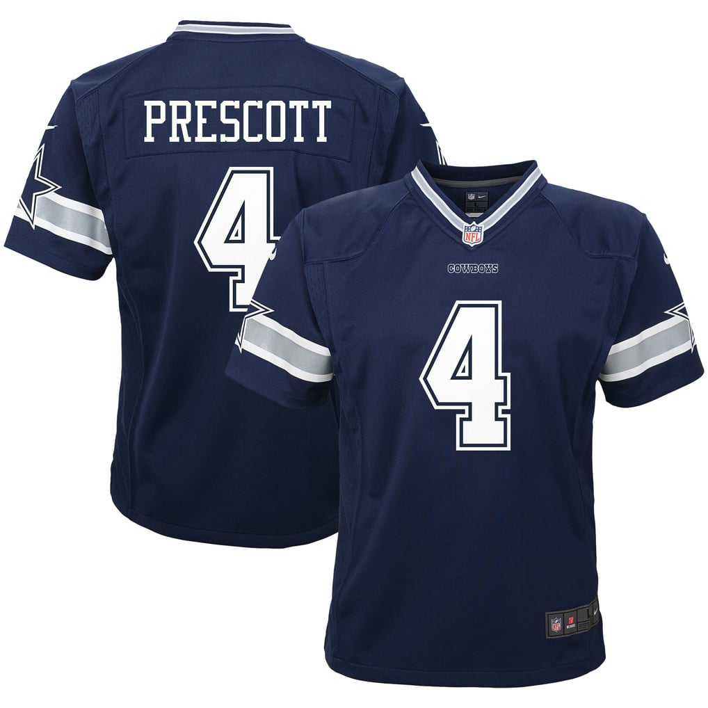 Toddler Dallas Cowboys Dak Prescott Nike Navy Team Game Jersey - Image 1