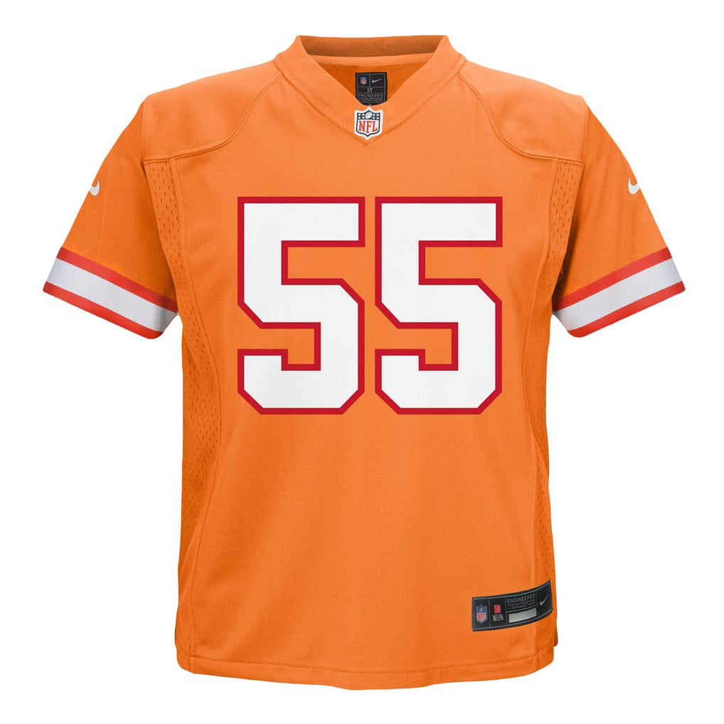 Toddler Tampa Bay Buccaneers Derrick Brooks Nike Orange Retired Player Game Jersey - Image 3