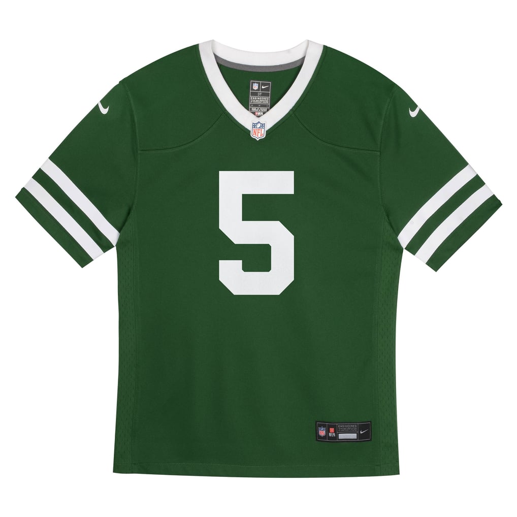 Toddler New York Jets Garrett Wilson Nike Legacy Green Game Jersey - Image 3