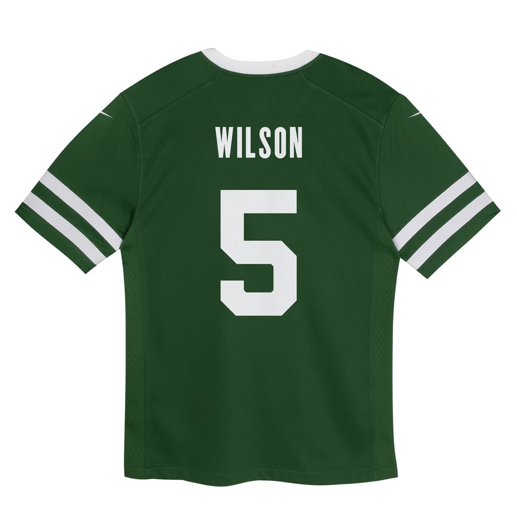 Toddler New York Jets Garrett Wilson Nike Legacy Green Game Jersey - Image 4