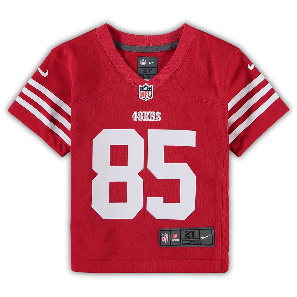 Toddler San Francisco 49ers George Kittle Nike Scarlet Game Jersey - Image 3
