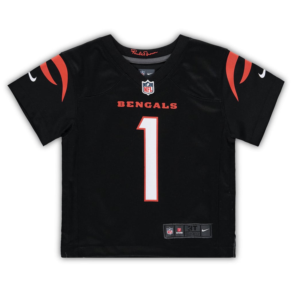 Toddler Cincinnati Bengals Ja'Marr Chase Nike Black Game Jersey - Image 3