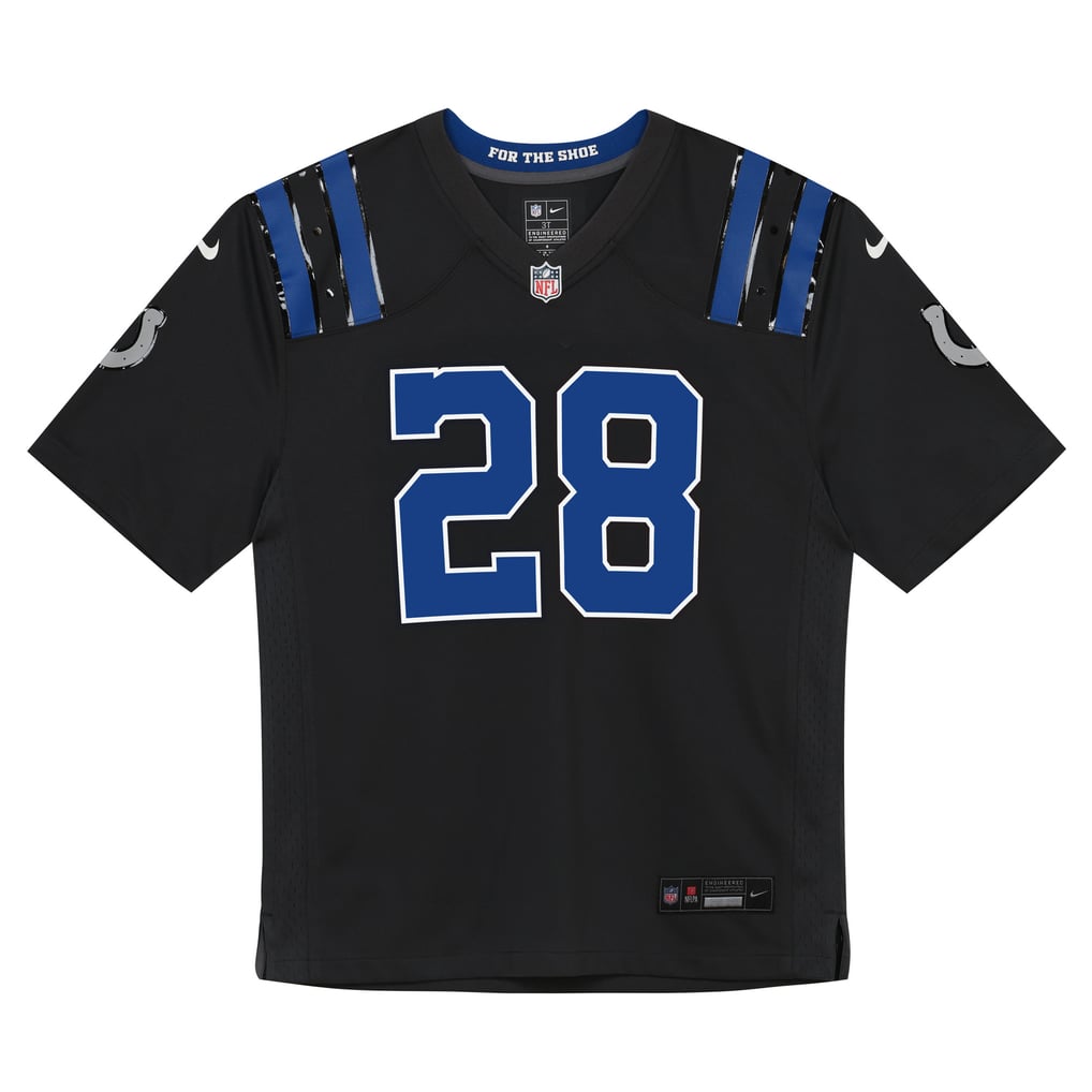 Toddler Indianapolis Colts Jonathan Taylor Nike Anthracite 2026 Rivalries Collection Game Jersey - Image 3