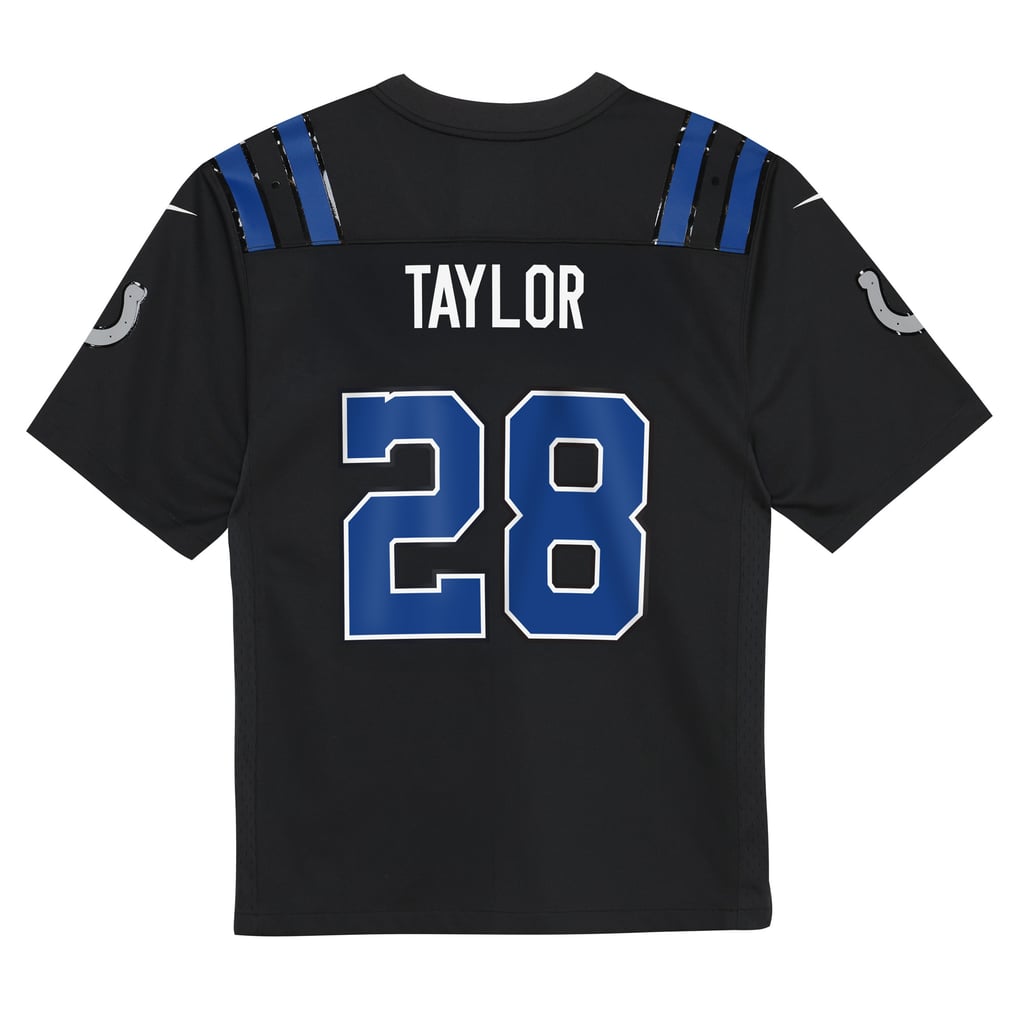 Toddler Indianapolis Colts Jonathan Taylor Nike Anthracite 2026 Rivalries Collection Game Jersey - Image 4