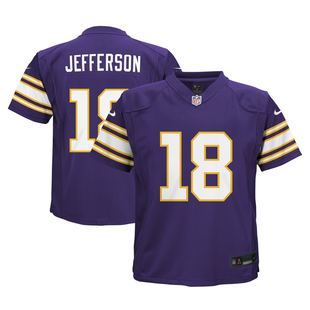 Toddler Minnesota Vikings Justin Jefferson Nike Purple Alternate Game Jersey - Image 2