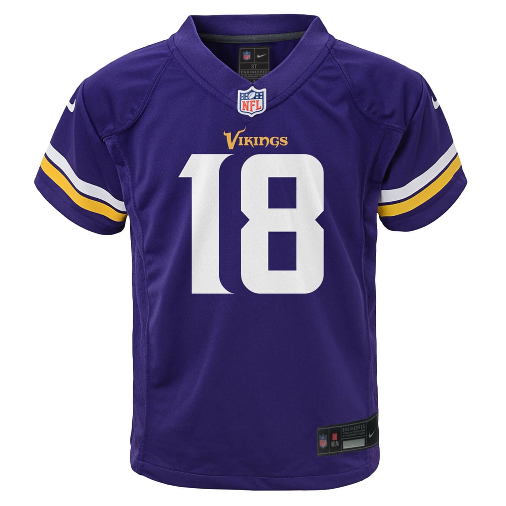 Toddler Minnesota Vikings Justin Jefferson Nike Purple Game Jersey - Image 3