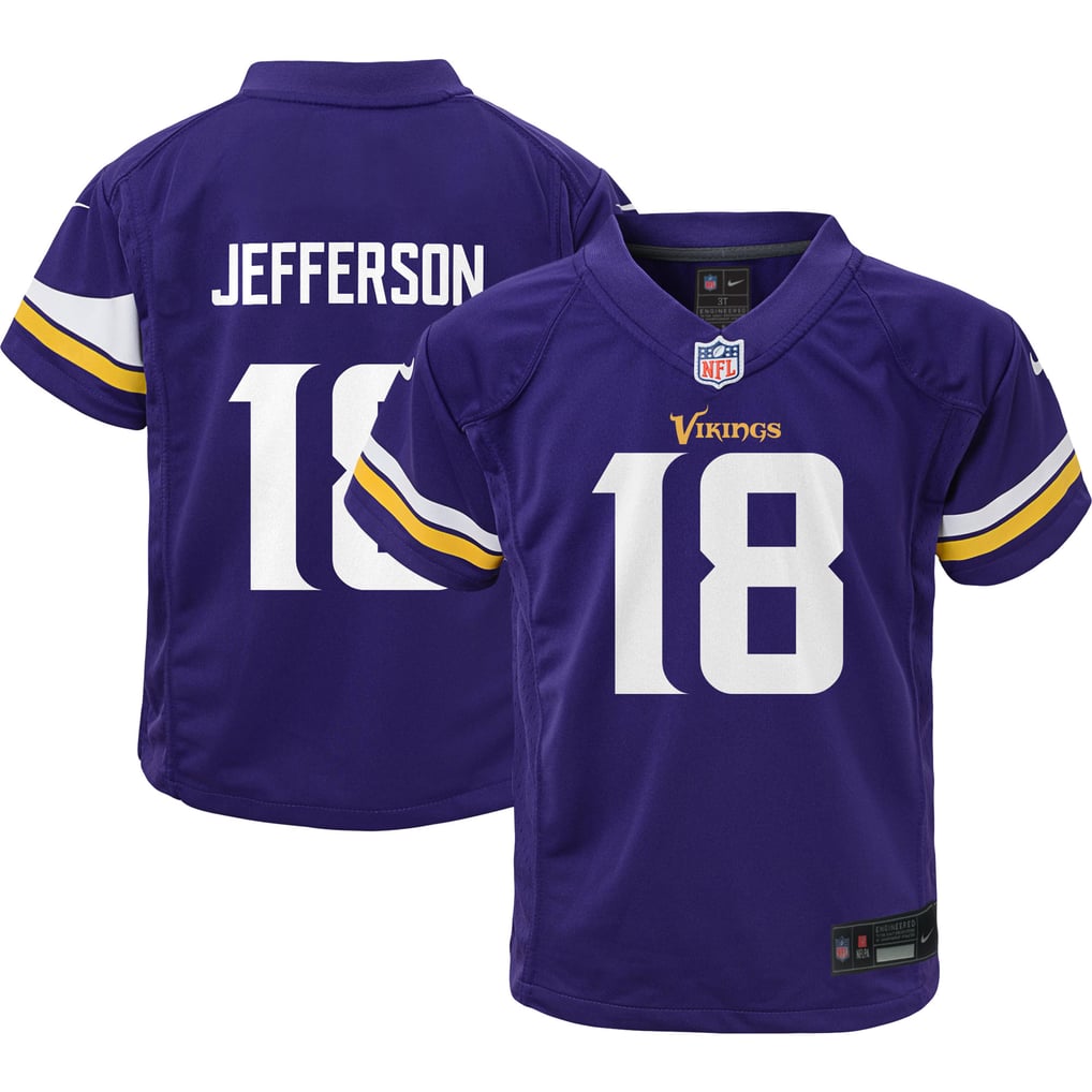 Toddler Minnesota Vikings Justin Jefferson Nike Purple Game Jersey - Image 1