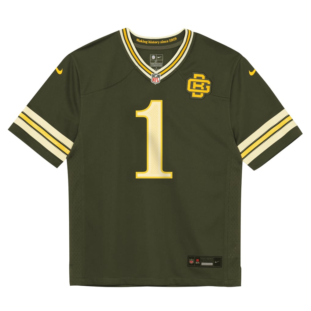 Toddler Green Bay Packers Micah Parsons Nike Green 2026 Rivalries Collection Game Jersey - Image 3