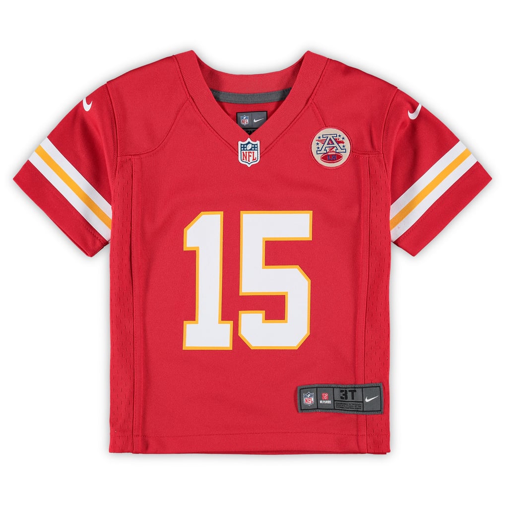 Toddler Kansas City Chiefs Patrick Mahomes Nike Red Game Jersey - Image 3