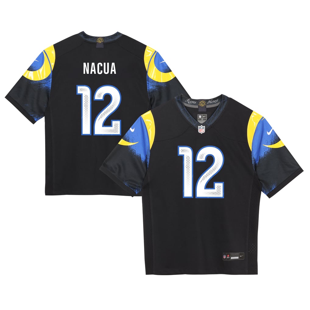 Toddler Los Angeles Rams Puka Nacua Nike Dark Blue Rivalries Collection Game Jersey - Image 2