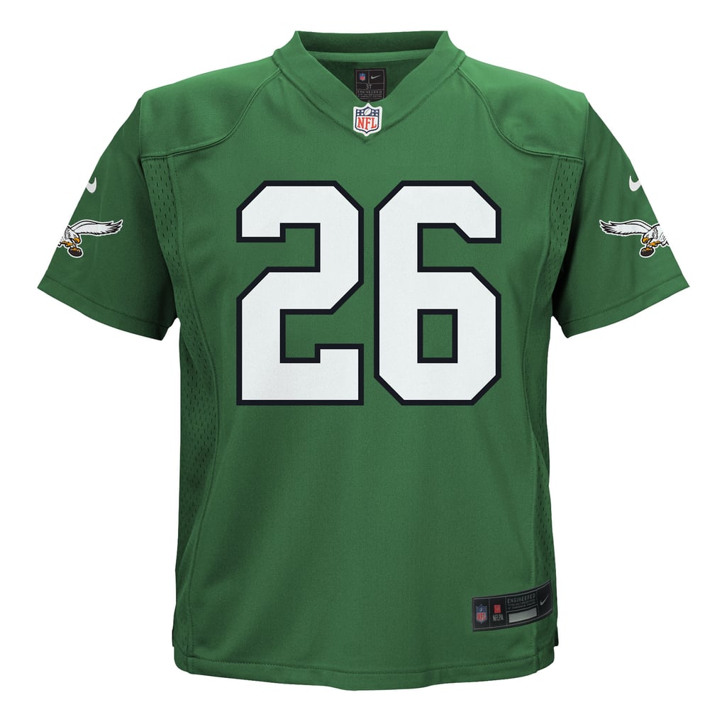 Toddler Philadelphia Eagles Saquon Barkley Nike Kelly Green Alternate Game Jersey - Image 3