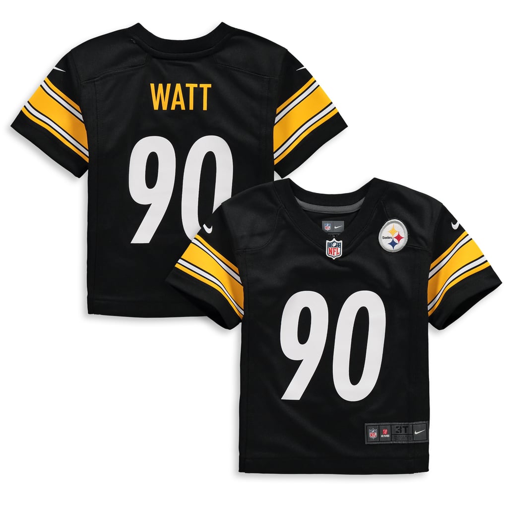 Toddler Pittsburgh Steelers T.J. Watt Nike Black Game Jersey - Image 1