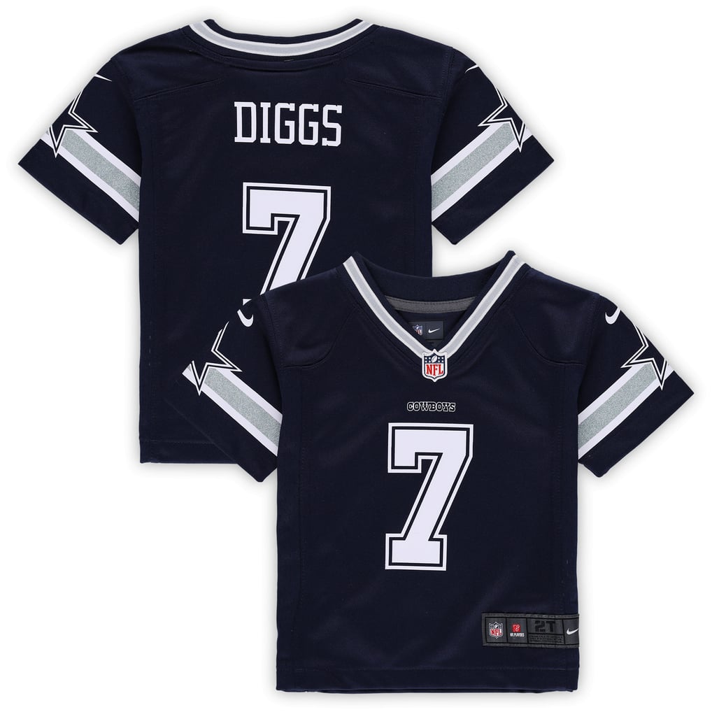 Toddler Dallas Cowboys Trevon Diggs Nike Navy Game Jersey - Image 2