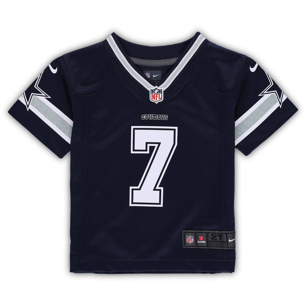 Toddler Dallas Cowboys Trevon Diggs Nike Navy Game Jersey - Image 3