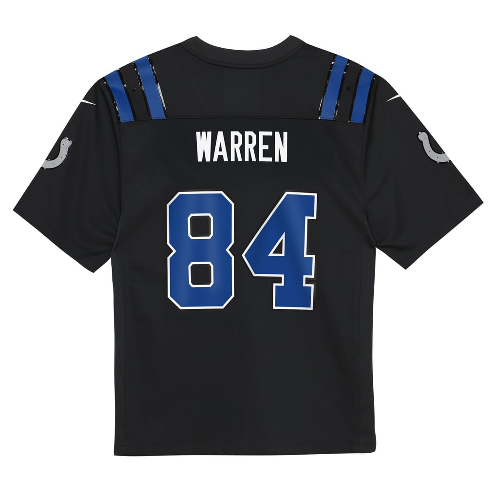 Toddler Indianapolis Colts Tyler Warren Nike Anthracite 2026 Rivalries Collection Game Jersey - Image 4