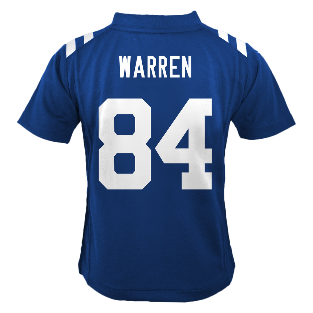 Toddler Indianapolis Colts Tyler Warren Nike Royal Team Game Jersey - Image 4