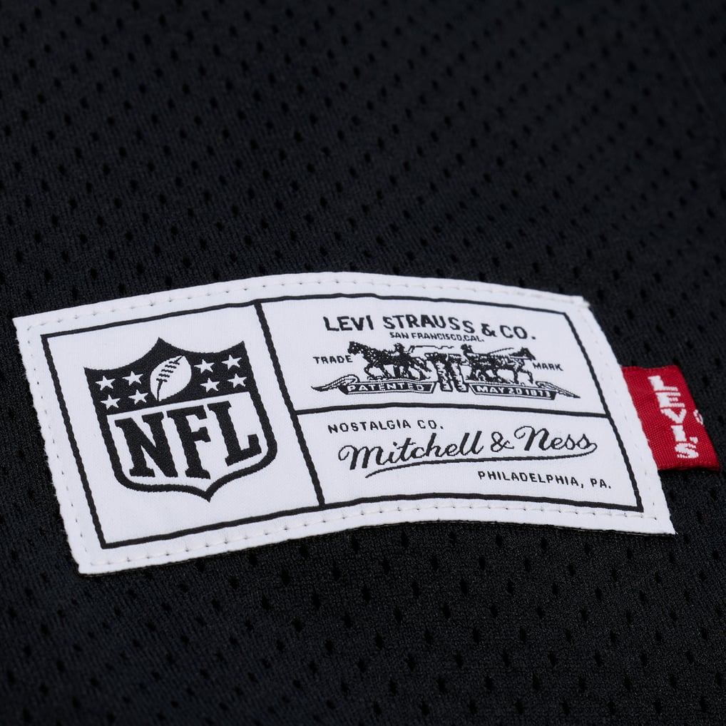 Unisex Super Bowl LX Mitchell & Ness x Levi's Black Legacy Jersey - Image 6