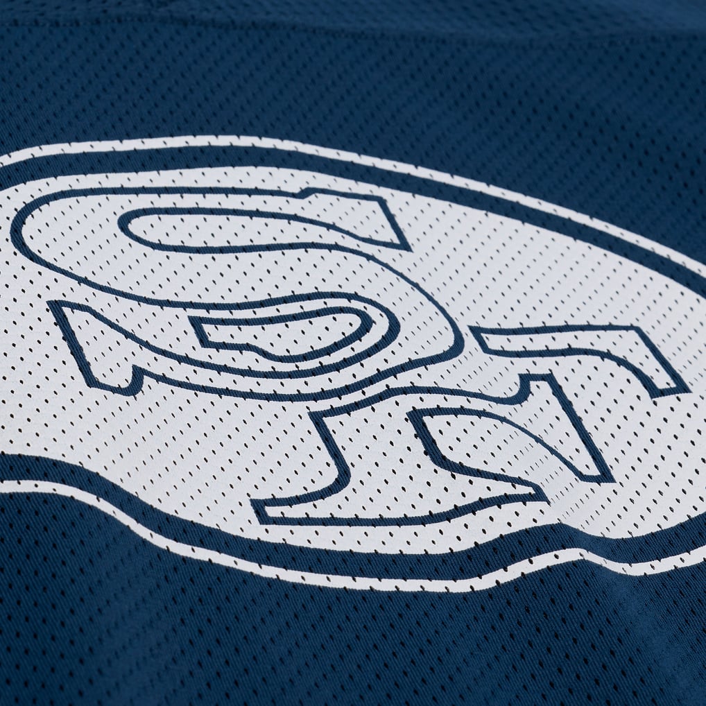 Unisex San Francisco 49ers Jerry Rice Mitchell & Ness x Levi's Navy Legacy Jersey - Image 4