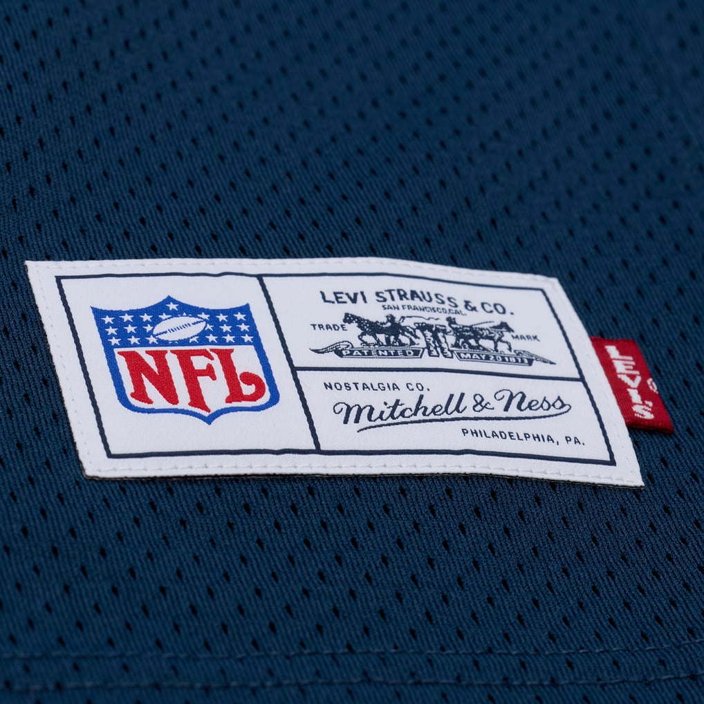 Unisex San Francisco 49ers Jerry Rice Mitchell & Ness x Levi's Navy Legacy Jersey - Image 7