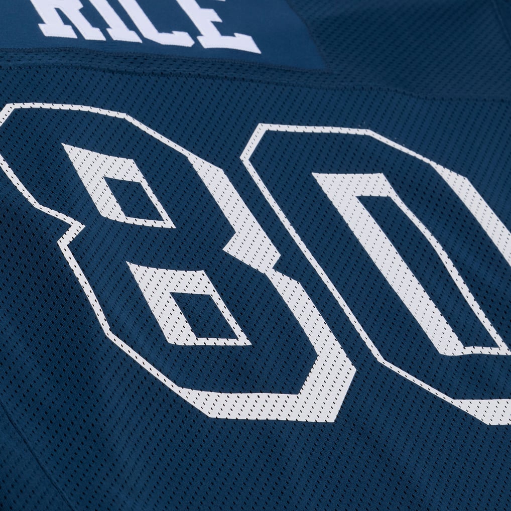 Unisex San Francisco 49ers Jerry Rice Mitchell & Ness x Levi's Navy Legacy Jersey - Image 9