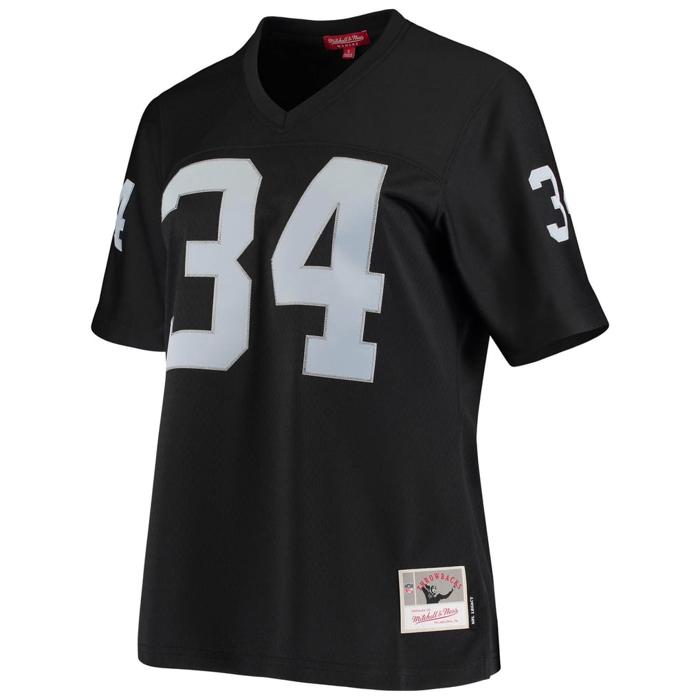 Women's Las Vegas Raiders Bo Jackson Mitchell & Ness Black 1988 Legacy Replica Jersey - Image 3
