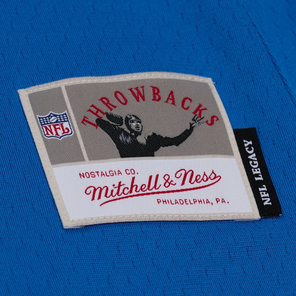 Women's Detroit Lions Calvin Johnson Mitchell & Ness Blue 2007 Legacy Replica Jersey - Image 5