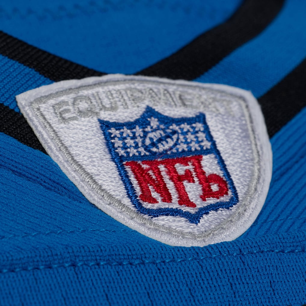 Women's Detroit Lions Calvin Johnson Mitchell & Ness Blue 2007 Legacy Replica Jersey - Image 6