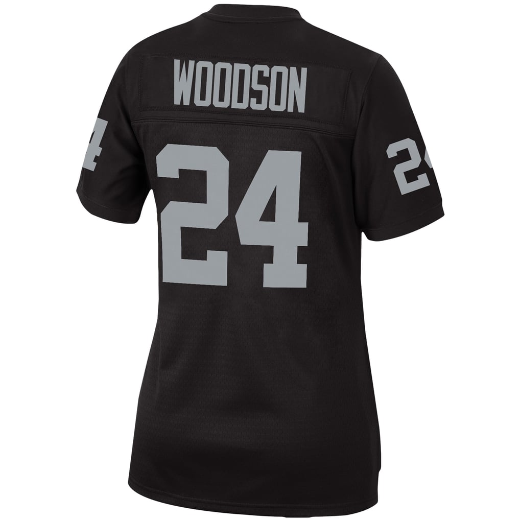 Women's Las Vegas Raiders Charles Woodson Mitchell & Ness Black Legacy Replica Team Jersey - Image 4