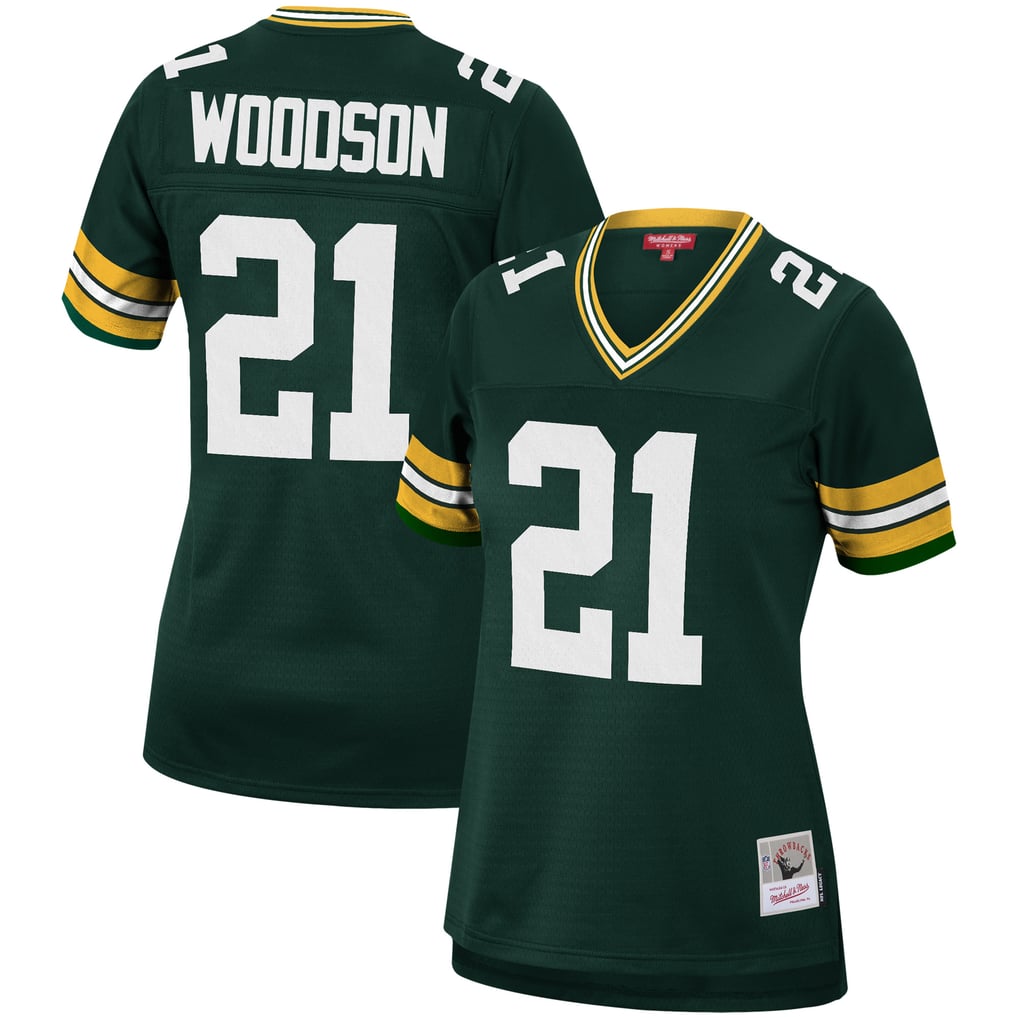 Women's Green Bay Packers Charles Woodson Mitchell & Ness Green 2010 Legacy Replica Player Jersey - Image 2