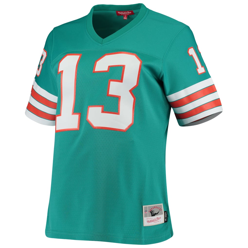 Women's Miami Dolphins Dan Marino Mitchell & Ness Aqua 1984 Legacy Replica Jersey - Image 3