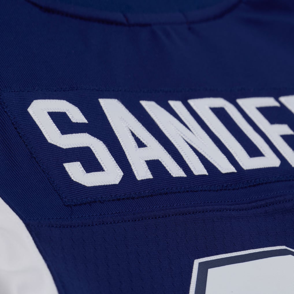 Women's Dallas Cowboys Deion Sanders Mitchell & Ness Navy 1995 Legacy Replica Jersey - Image 9