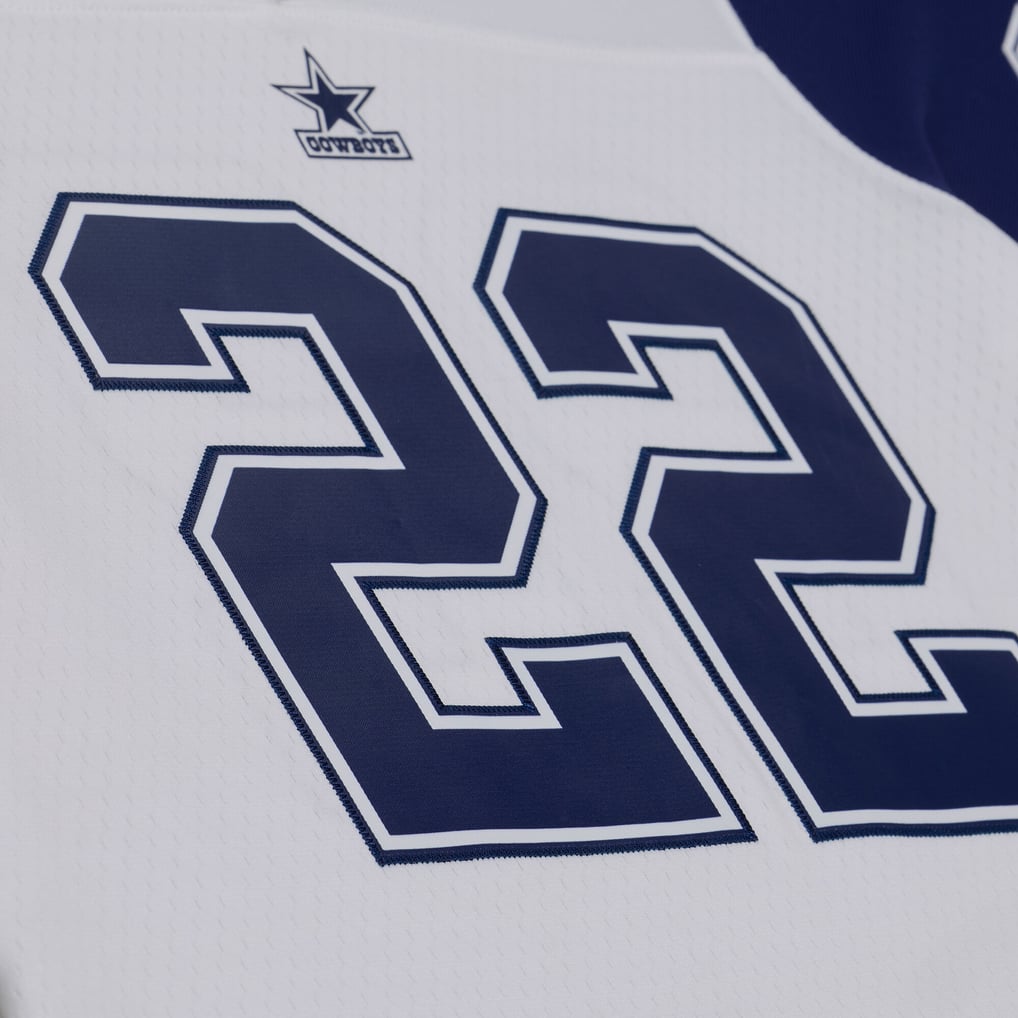 Women's Dallas Cowboys Emmitt Smith Mitchell & Ness White 1994 Legacy Replica Jersey - Image 6
