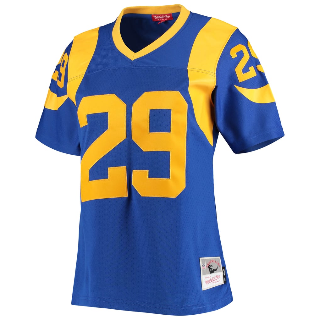 Women's Los Angeles Rams Eric Dickerson Mitchell & Ness Royal Legacy Replica Team Jersey - Image 3