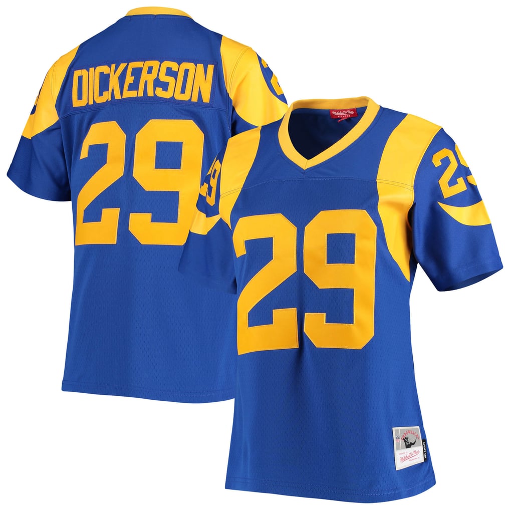 Women's Los Angeles Rams Eric Dickerson Mitchell & Ness Royal Legacy Replica Team Jersey - Image 1