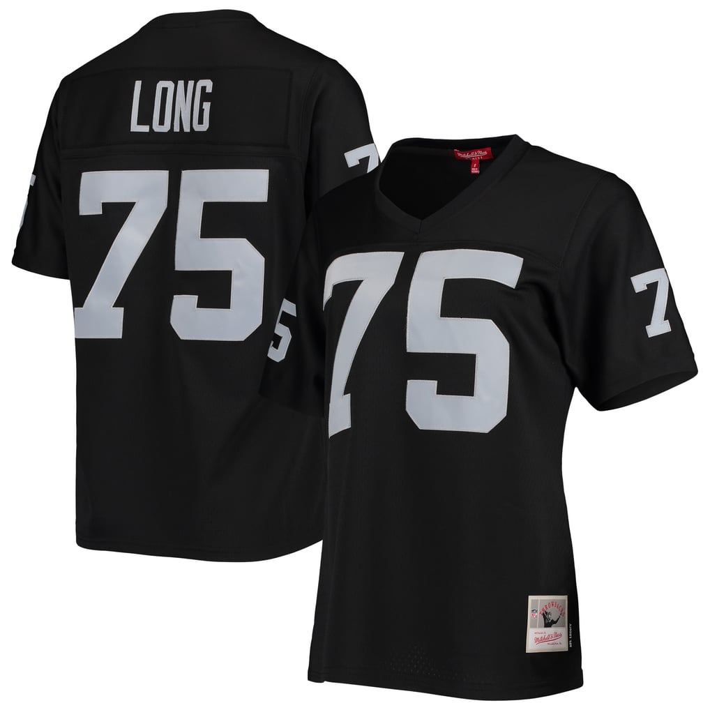 Women's Las Vegas Raiders Howie Long Mitchell & Ness Black Legacy Replica Player Jersey - Image 2