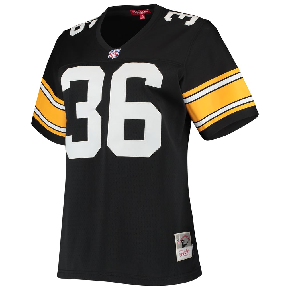 Women's Pittsburgh Steelers Jerome Bettis Mitchell & Ness Black 1996 Legacy Replica Jersey - Image 3