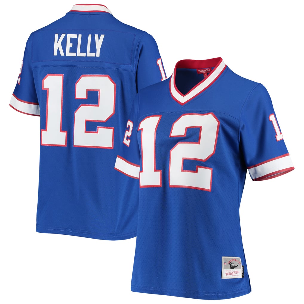 Women's Buffalo Bills Jim Kelly Mitchell & Ness Royal 1990 Legacy Replica Jersey - Image 2