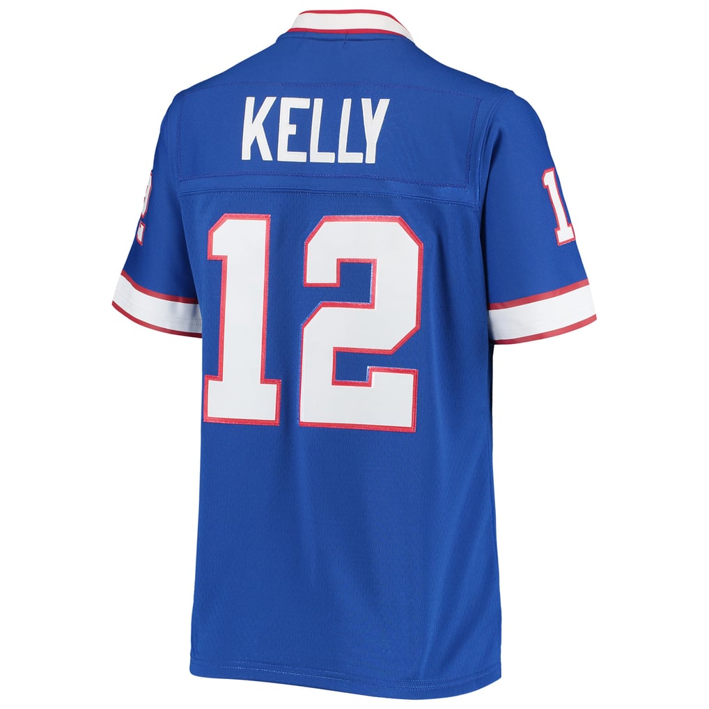 Women's Buffalo Bills Jim Kelly Mitchell & Ness Royal 1990 Legacy Replica Jersey - Image 4