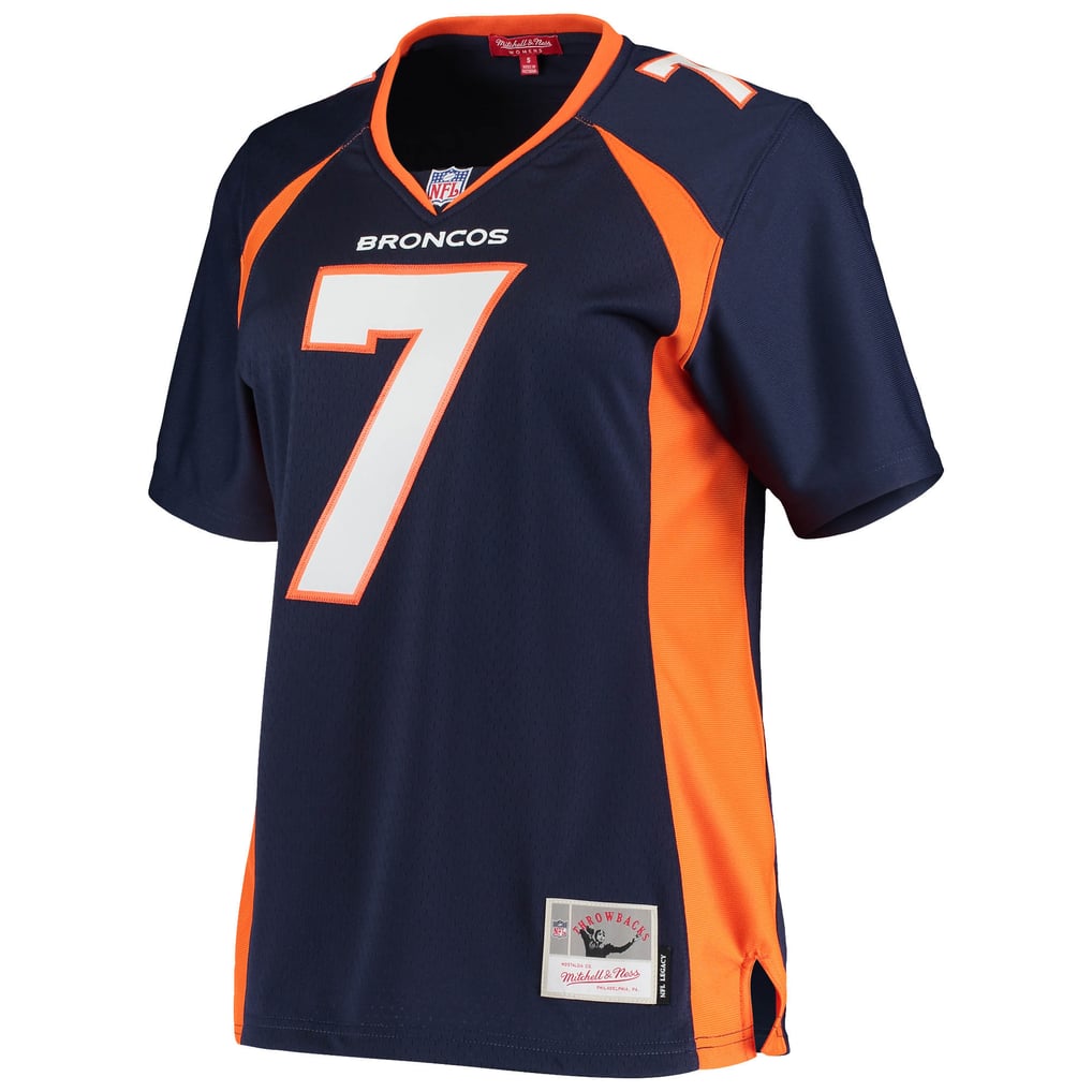 Women's Denver Broncos John Elway Mitchell & Ness Navy Legacy Replica Team Jersey - Image 3