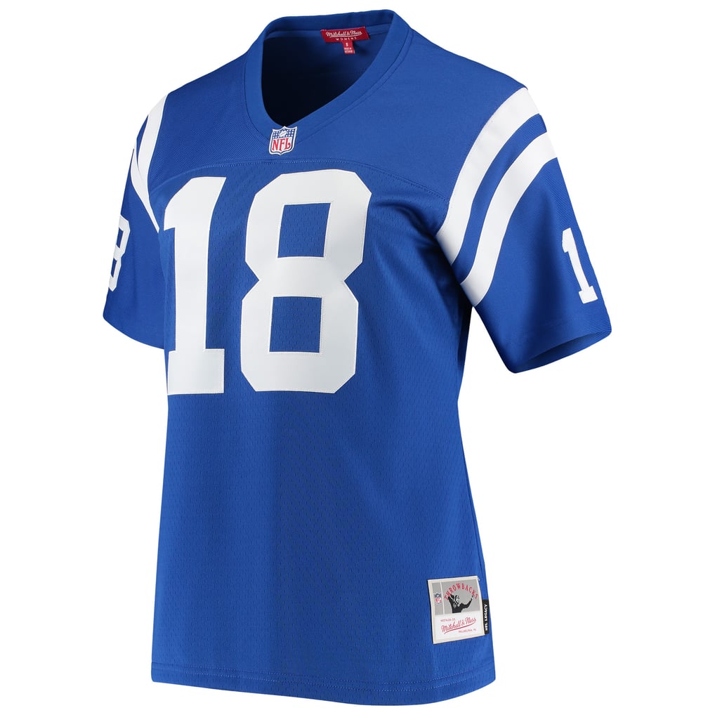 Women's Indianapolis Colts Peyton Manning Mitchell & Ness Royal 1998 Legacy Replica Jersey - Image 3