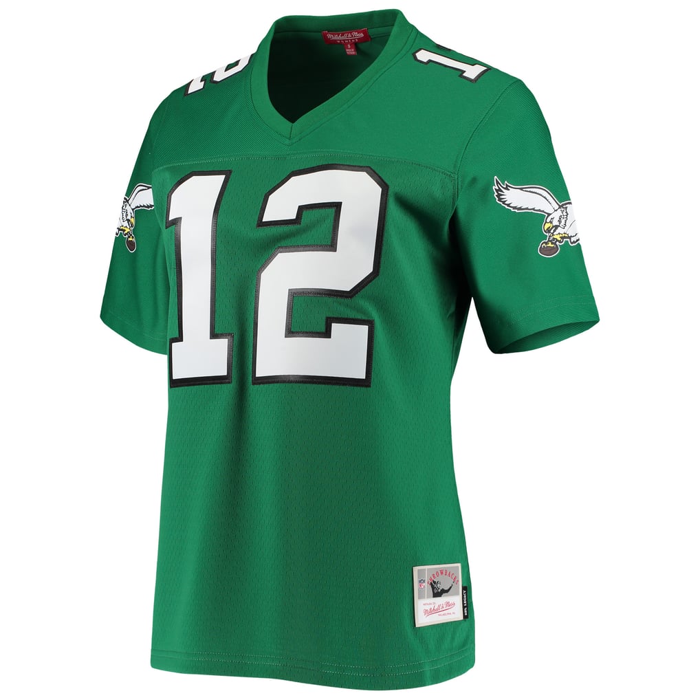 Women's Philadelphia Eagles Randall Cunningham Mitchell & Ness Kelly Green 1990 Legacy Replica Jersey - Image 3