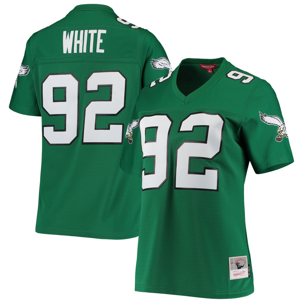 Women's Philadelphia Eagles Reggie White Mitchell & Ness Kelly Green 1990 Legacy Replica Jersey - Image 2