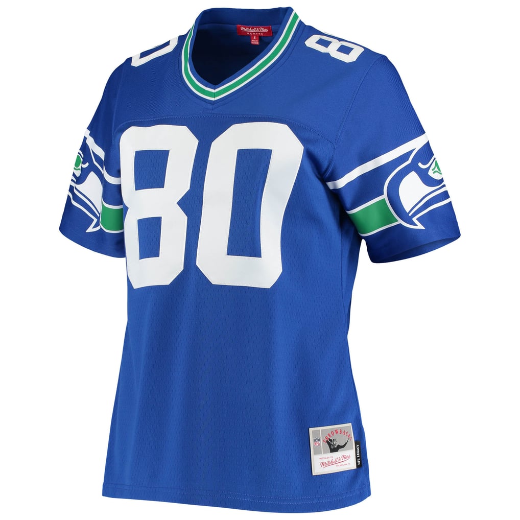 Women's Seattle Seahawks Steve Largent Mitchell & Ness Royal 1985 Legacy Replica Jersey - Image 3