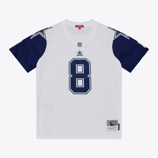 Women's Dallas Cowboys Troy Aikman Mitchell & Ness White 1994 Legacy Replica Jersey - Image 1