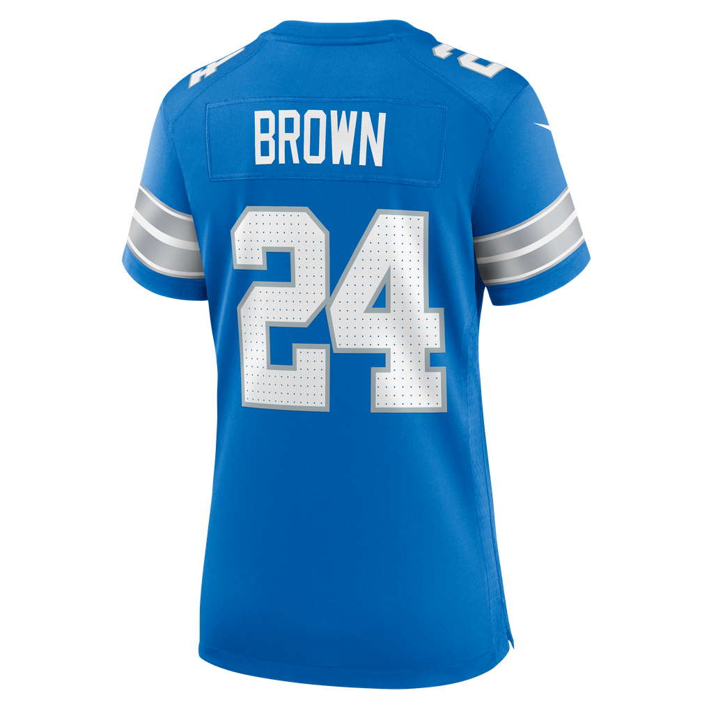 Women's Detroit Lions Aamaris Brown Nike Blue Team Game Jersey - Image 8