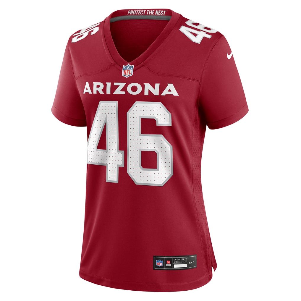 Women's Arizona Cardinals Aaron Brewer Nike  Cardinal  Game Jersey - Image 3