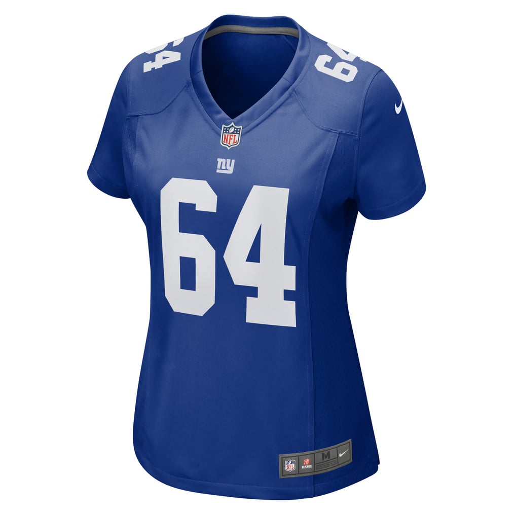 Women's New York Giants Aaron Stinnie Nike  Royal  Game Jersey - Image 3